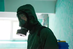 Дезинфекция жилых домов в Краснодаре &copy;&nbsp;Фото Дмитрия Леснова, Юга.ру