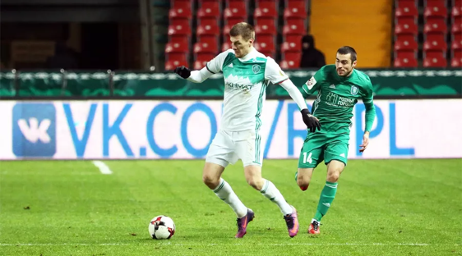 Матч чемпионата России «Томь» — «Терек» &copy;&nbsp;Фото с официального сайта ФК &laquo;Терек&raquo;, fc-terek.ru