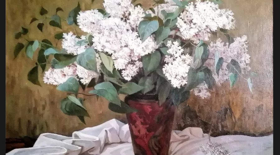 Работа Галины Забелиной  &copy;&nbsp;Скриншот фото из письма от пресс-службы музея имени Коваленко