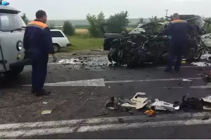 ДТП на Ставрополье &copy;&nbsp;Фото пресс-службы УГИБДД ГУ МВД по Ставропольскому краю