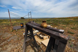 Раскопки в Фанагории. Уцелевшая гробница позднеантичной эпохи © Фото Елены Синеок, Юга.ру