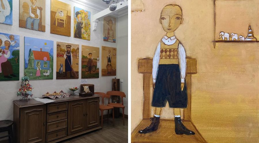 Картины художника Стаса Серова &copy;&nbsp;Скриншоты фото со страницы &laquo;ВКонтакте&raquo; галереи &laquo;Арт-веранда&raquo;