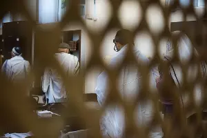 В краснодарской синагоге &copy;&nbsp;Фото Елены Синеок, Юга.ру