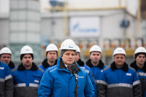 Торжественное открытие газопровода «Турецкий поток» на компрессорной станции «Русская» © Фото Елены Синеок, Юга.ру