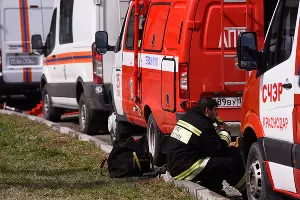 Пожарные &copy;&nbsp;Фото Елены Синеок, Юга.ру