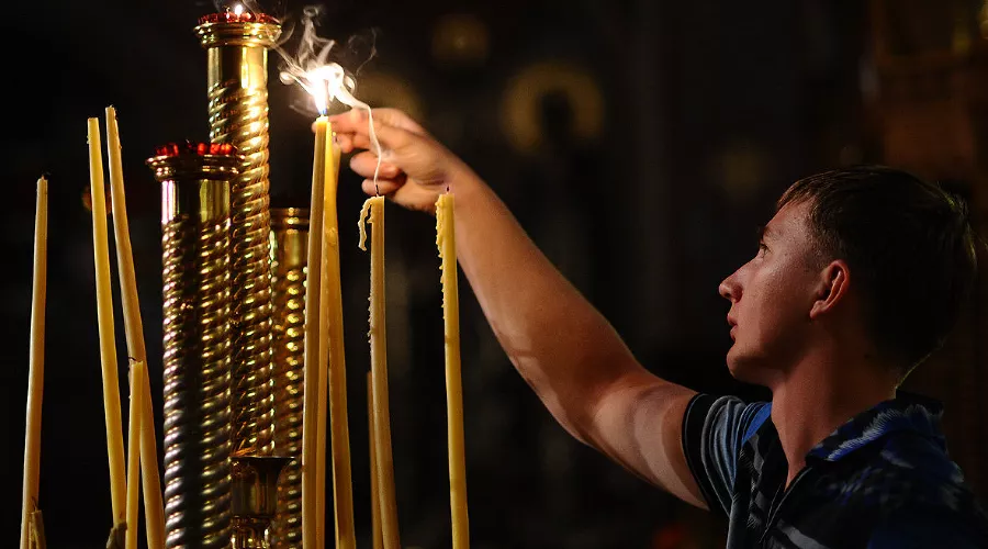 Пасха в Свято-Екатерининском кафедральном соборе Краснодара &copy;&nbsp;Алёна Живцова, ЮГА.ру