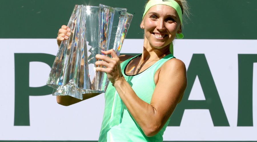 Елена Веснина &copy;&nbsp;Фото из аккаунта WTA в Twitter, twitter.com/WTA