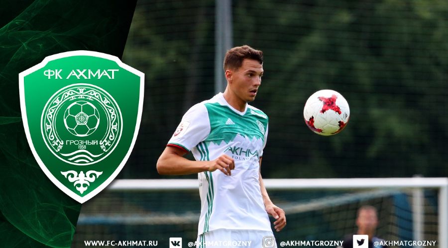 Антон Швец &copy;&nbsp;Фото с официального сайта ФК &laquo;Ахмат&raquo;, fc-akhmat.ru