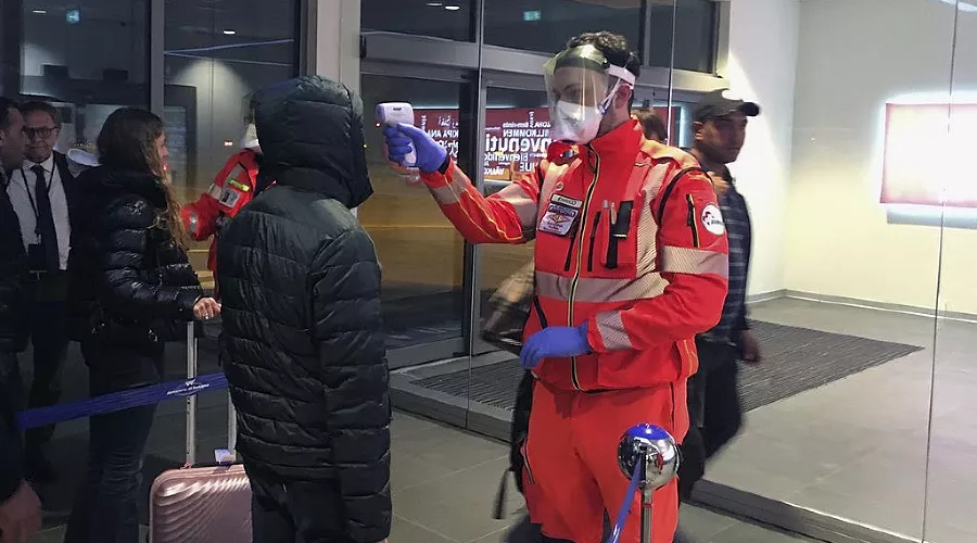 В аэропорту Болоньи &copy;&nbsp;Фото с сайта commons.wikimedia.org