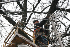 Последствия ледяного дождя в Краснодаре &copy;&nbsp;Влад Александров, ЮГА.ру