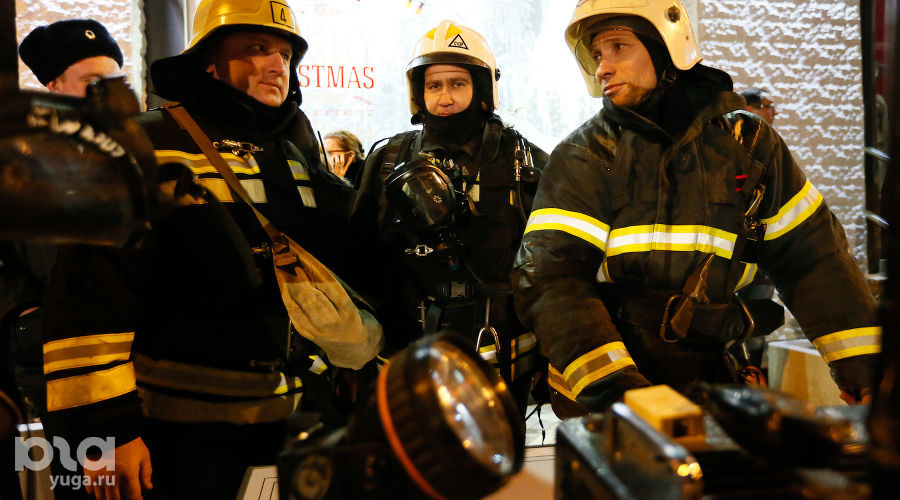 Пожар в магазине на улице Мира в Краснодаре © Фото Влада Александрова, Юга.ру