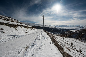 Дорога к селению Хой &copy;&nbsp;Фото Елены Синеок, Юга.ру
