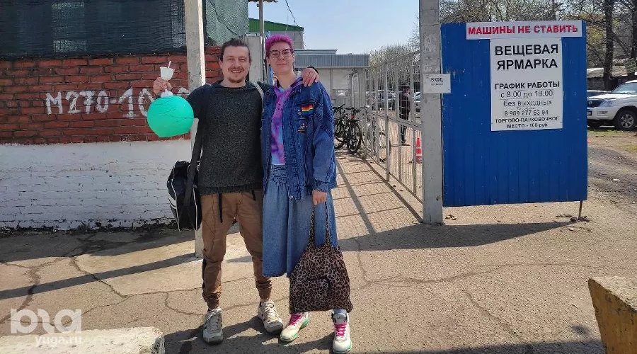 Тимур Рыжков и Мирро Пуазон &copy;&nbsp;Фото Иолины Грибковой, Юга.ру