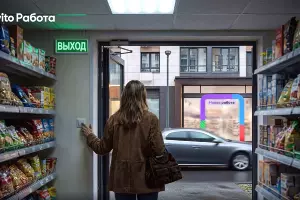  &copy;&nbsp;Скриншот кадра из видеоролика Авито Работы и &laquo;Дикси&raquo;