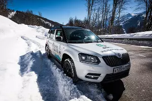Тест-драйв SKODA Yeti в Красной Поляне &copy;&nbsp;Фото Елены Синеок, Юга.ру