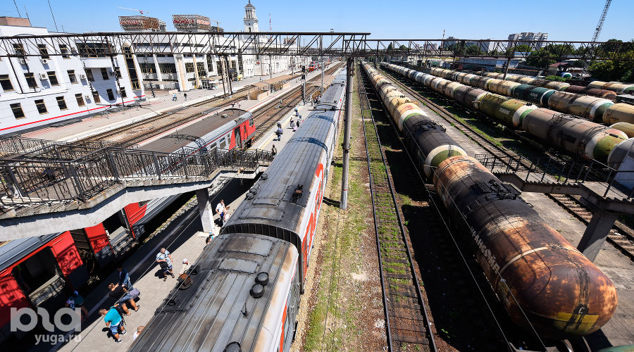 Вокзал Краснодар-1 © Фото Елены Синеок, Юга.ру