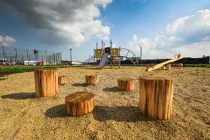 Сквер в микрорайоне &laquo;Близкий&raquo; &copy;&nbsp;Фото Елены Синеок, Юга.ру