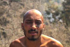 Пожар в заповеднике «Утриш» &copy;&nbsp;Фото Виталия Кавтарадзе