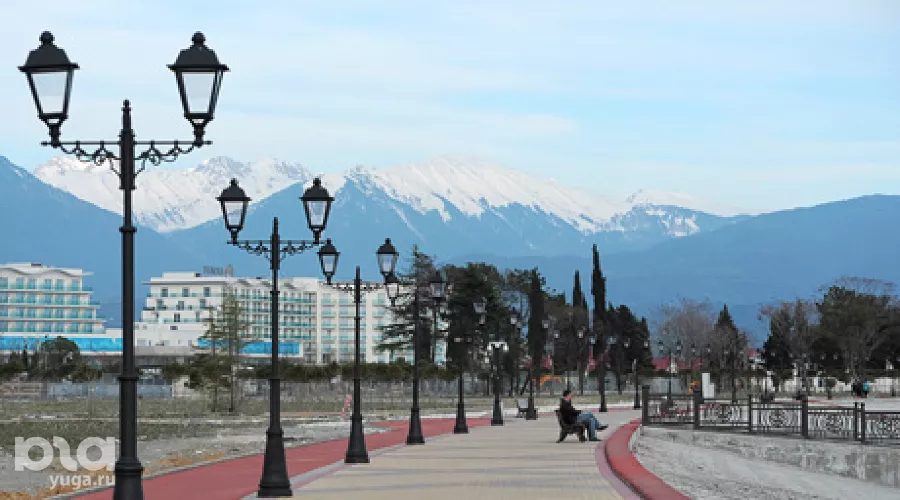 Опустевший Олимпийский парк Сочи  &copy;&nbsp;Нина Зотина, ЮГА.ру