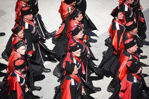 Парад казаков в Краснодаре &copy;&nbsp;Фото Елены Синеок, Юга.ру