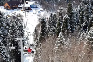 Канатная дорога в Домбае &copy;&nbsp;Фото Анны Петровой, Юга.ру