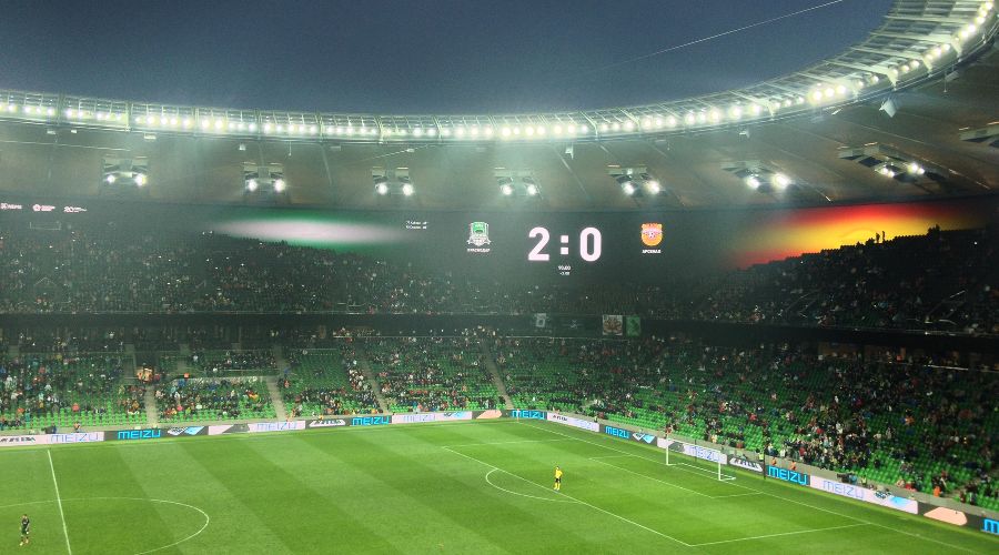 Матч чемпионата России ФК «Краснодар» — «Арсенал» © Фото Юга.ру