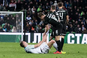 Матч «Краснодар» — «Зенит», Краснодар, 20 апреля 2019 года &copy;&nbsp;Фото Елены Синеок, Юга.ру