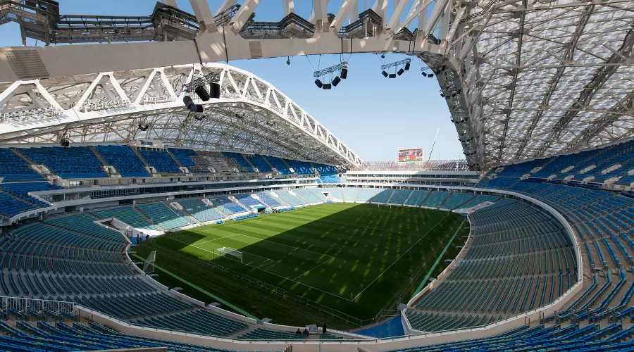 Стадион «Фишт» &copy;&nbsp;Фото Никиты Быкова, Юга.ру