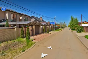 улица Западно-Кругликовская &copy;&nbsp;Скриншот страницы сервиса &laquo;Яндекс Карты&raquo;, 2021 год