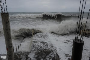 Шторм в Сочи &copy;&nbsp;Нина Зотина, ЮГА.ру