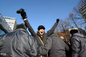 2011 год в фотографиях. Митинг "За честные выборы" &copy;&nbsp;Фото Елены Синеок, Юга.ру