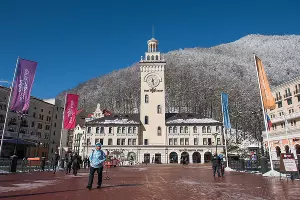 Курорт &laquo;Роза Хутор&raquo; &copy;&nbsp;Фото Екатерины Лызловой, Юга.ру