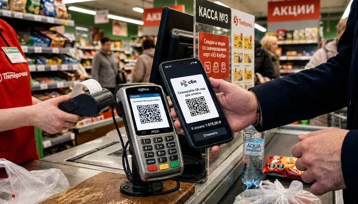 В&nbsp;России с&nbsp;сентября введут единый QR-код для всех платежей