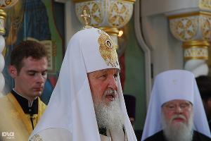 Патриарх Кирилл в Крымске © Фото Николая Ильина