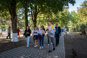 Парк имени Ивана Семыкина в станице Тбилисской © Фото Евгения Мельченко, Юга.ру