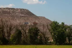 Мусорный полигон в хуторе Копанском под Краснодаром &copy;&nbsp;Фото Александра Гончаренко, Юга.ру