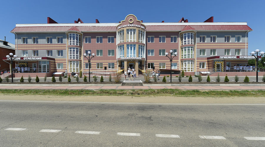 Тахтамукайская центральная районная больница © Фото пресс-службы главы Республики Адыгея