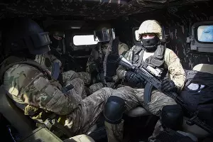 СОБР «Беркут» ГУ МВД России по Краснодарскому краю &copy;&nbsp;Фото Елены Синеок, Юга.ру