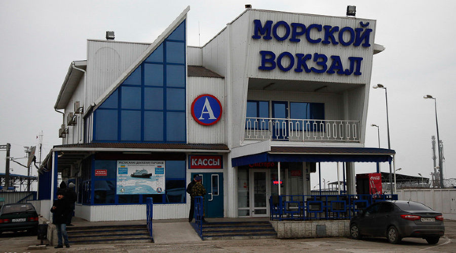 Паромная переправа между Кубанью и Крымом &copy;&nbsp;Влад Александров, ЮГА.ру