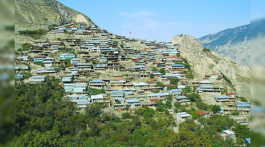 Селение Анчих в Дагестане © Фото с сайта wikimedia.org