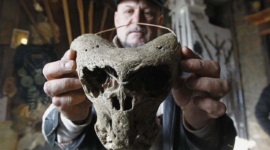 Найденные в Адыгее черепа &copy;&nbsp;Фото (с) Влад Александров