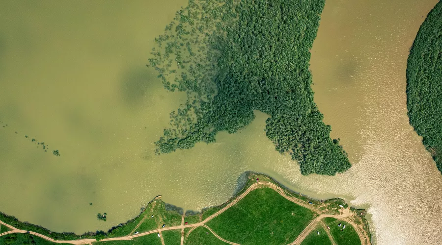 Станица Старокорсунская. Здесь, на берегу Краснодарского водохранилища к 2023-му году обещают построить городской пляж &copy;&nbsp;Фото Антона Быкова, Юга.ру