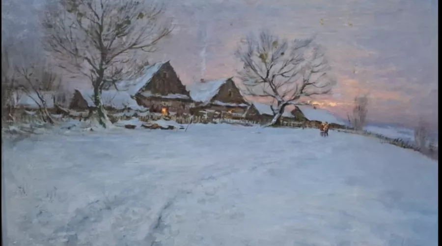 Работа Александра Куземки &copy;&nbsp;Скриншот фото, предоставленного Ольгой Трапицыной