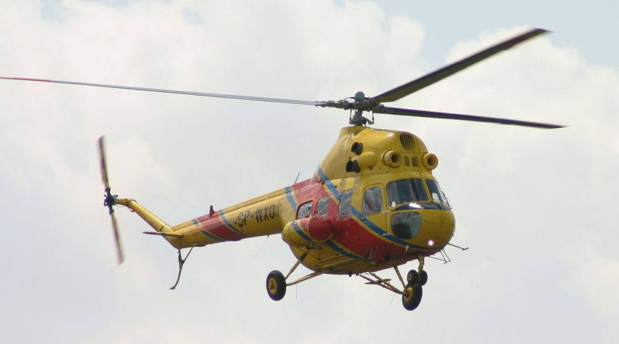 Вертолет санавиации Ми-2 © Фото с сайта wikimedia.org