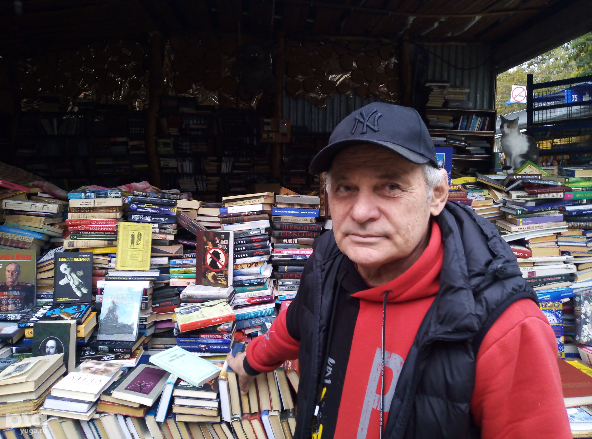 Книжный рынок в Чистяковской роще © Фото Станислава Бандурки, Юга.ру
