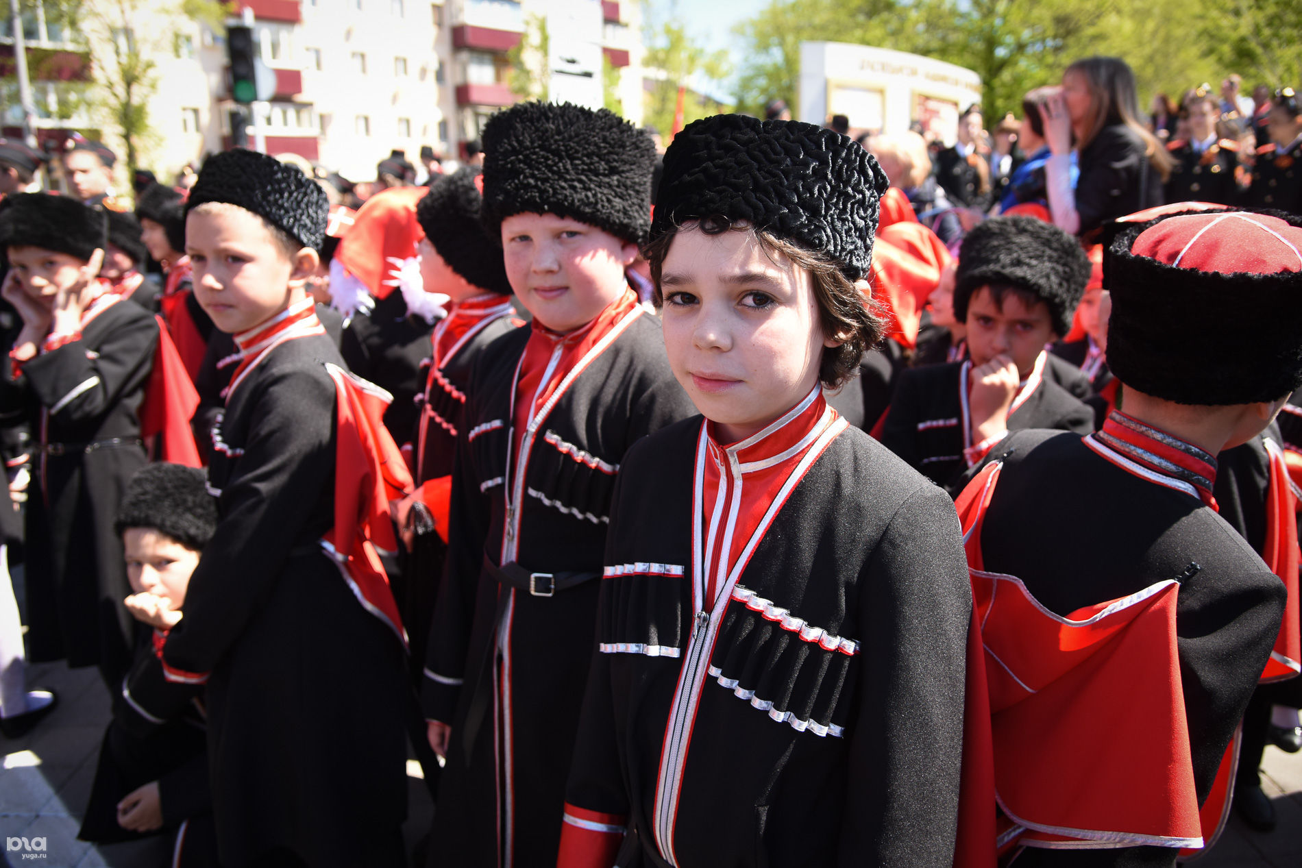 Парад казаков в Краснодаре © Фото Елены Синеок, Юга.ру