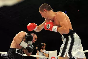 Бой Дмитрия Пирога и Геннадия Мартиросяна за звание чемпиона мира по версии WBO &copy;&nbsp;Елена Синеок. ЮГА.ру