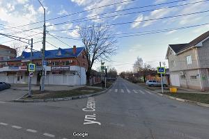 Вид на отрезок улицы Котовского, который с 10 июня станет односторонним © Скриншот сайта Google.com/maps