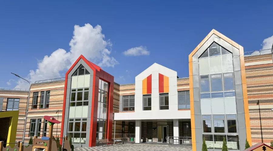 Детский сад «Ладушки» в поселке Знаменском &copy;&nbsp;Фото пресс-службы ГК ТОЧНО