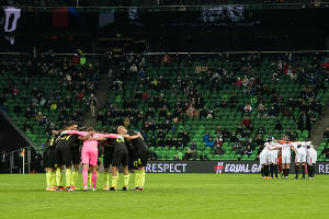 Матч «Краснодар» — «Севилья», Краснодар, 25 ноября 2020 года &copy;&nbsp;Фото Елены Синеок, Юга.ру